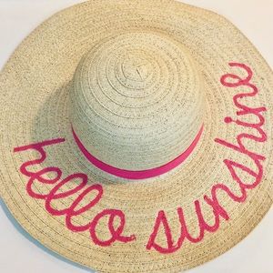 Hello Sunshine Beach Sunhat Hat